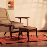 MAGNUS - Lounge - Fauteuil Armchair with footrest