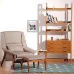 MAGNUS - Lounge - Fauteuil Armchair with footrest