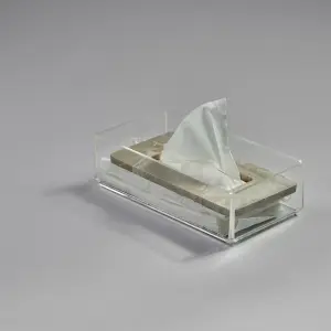Marble Tissue Box