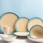 Sevu Dinner Set of 24 Porcelain Plates