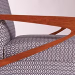 Lego l-shape arm chair (wooden arm)