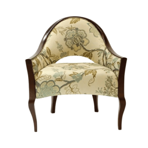 Light salon arm chair