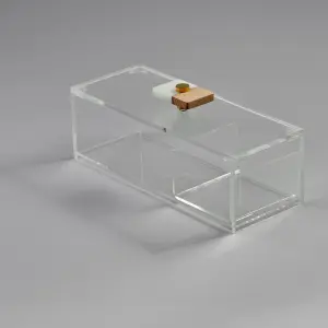 Resin small 3-compartment box