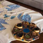 Sufi Tablecloth in Blue