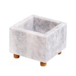 Flower Pot with Wood Support INS-017