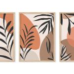 Abstract tropical leaves