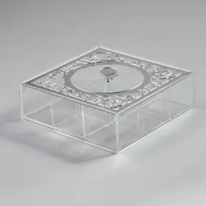 Arabic Calligraphy 9-compartments teabox