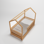 House Bed with storage