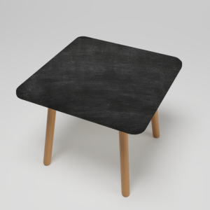 Chalkboard Square Table