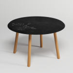 Chalkboard Round Table