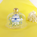 Blue Easter Egg Cookies Plate 15CM