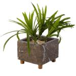 Flower Pot with Wood Support INS-017