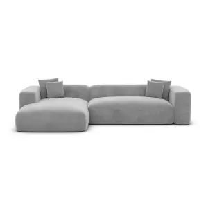 Soho L-Shape 3 Seats Sofa Lite Grey
