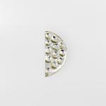 Half Moon - small silver
