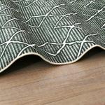 Veneto Green Premium Chenille Rug