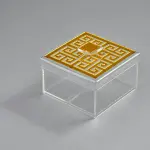 Greek Key 4-compartment box
