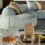 Pasabahce Leafy Old Fashioned Glass - 300ml