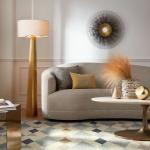 Wythe Brass Base Coffee Table