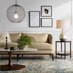 Wythe Brass Base Coffee Table