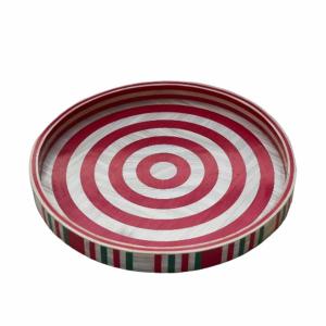 Red loop tray