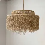 Wavy Chandelier Material: Jute Ropes