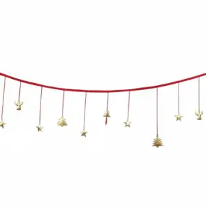 Banner with Copper Ornaments