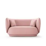 Rico 2 Seats Sofa Pink