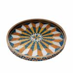 Modern geometric tray