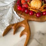 Deer Antlers 2 Cutting Board