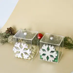 Snowflake Accents – Set of Two Boxes