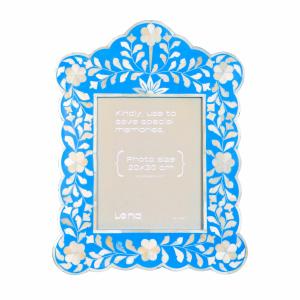 Blue Moroccan Frame