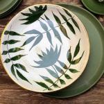 Palm Leaves Dinner Set