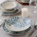 Warrda dinner set 24 porcelain plates