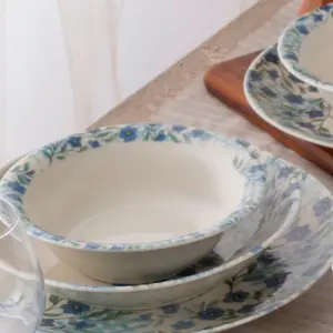 Warrda dinner set 24 porcelain plates