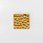 Square Button - gold