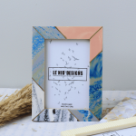 Marble Blossom Frame