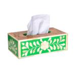 Green Moroccan  Tissue Box