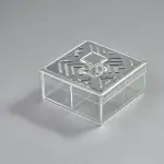 Geometric 4-compartment box