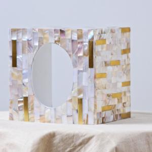 Pearl and Brass Trims Box