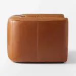 Rodez Saddle Leather Chair by Evan Jerry