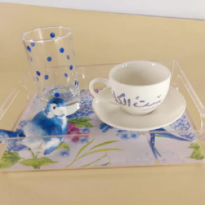 Blue Bird Set -Cup