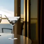 Nude Bar & Table Martini Glass