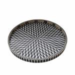 Black and white fever tray