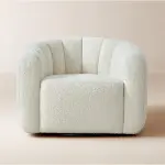 Fitz Swivel Chair by Andrea Sanguineti