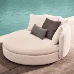 Lucie Outdoor Daybed by Goncalo Campos