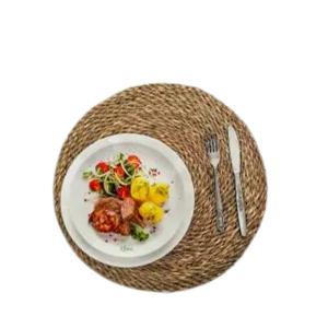 Halfa round placemat