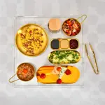 Dinner tray 9 pieces