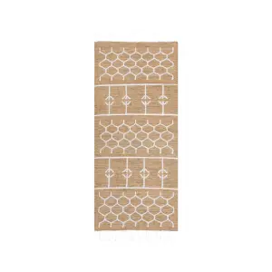BeeHive Cotton Kilim Rug
