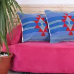 Blue Skies Kilim Cushions
