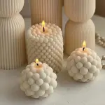 3 Whimsical Glow Candles